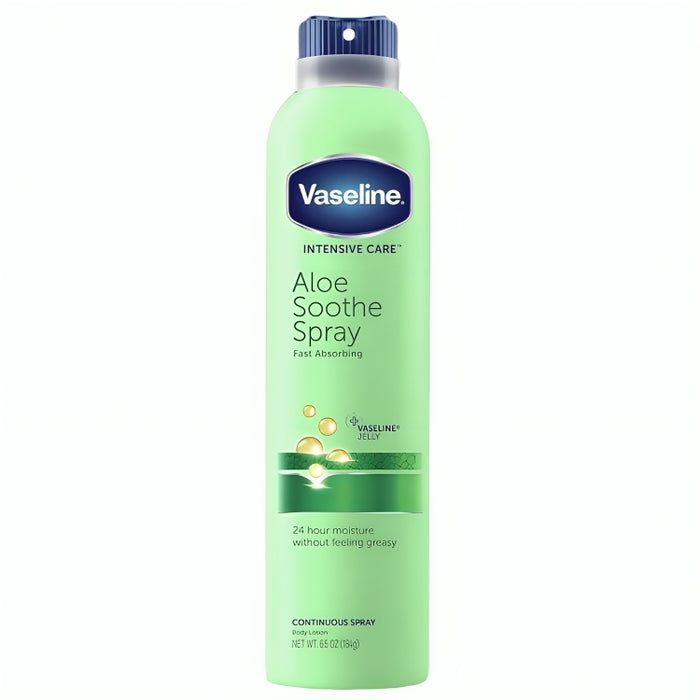 Vaseline Intensive Care Aloe Soothe Spray Body Lotion - 6.5 oz