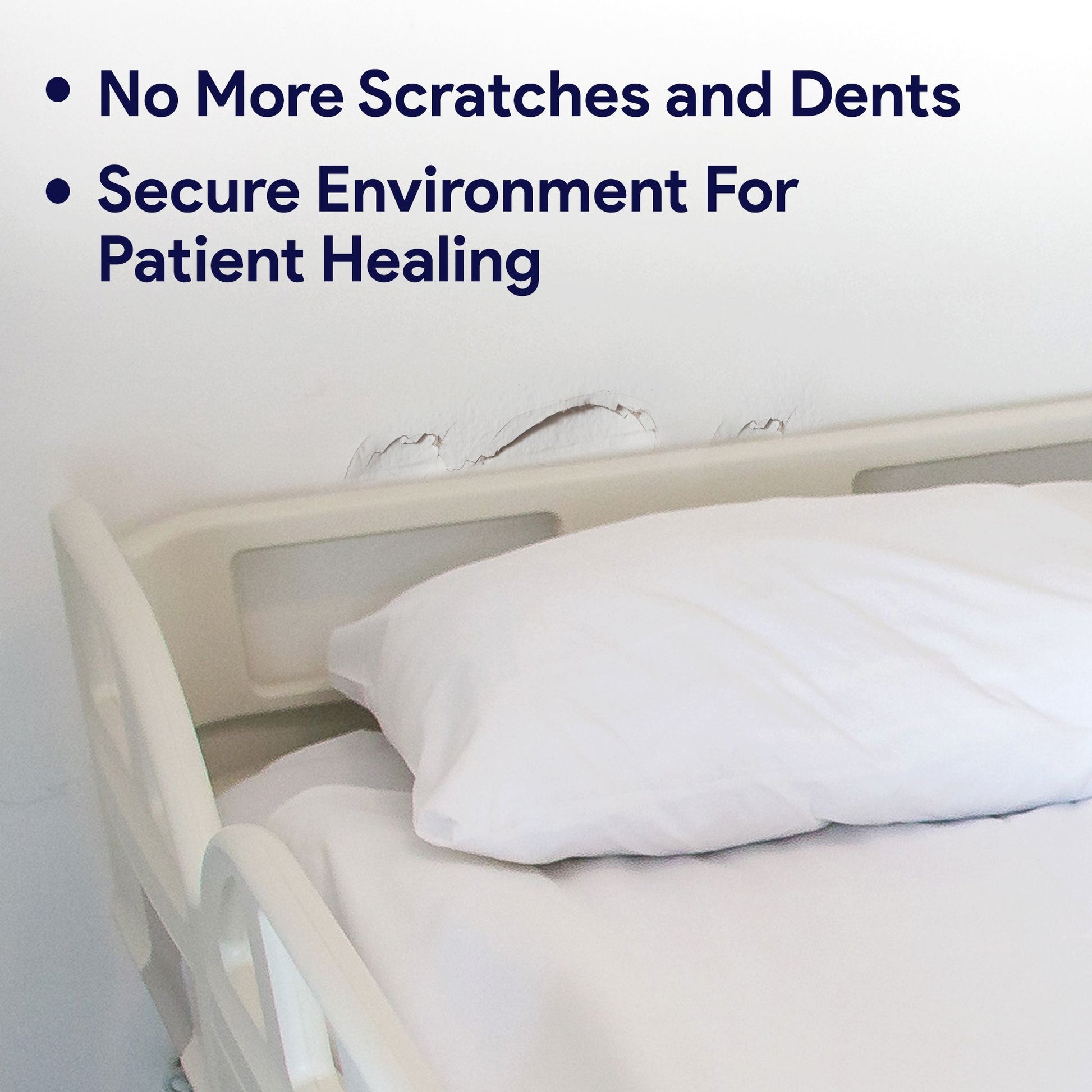 Hospital Bed Wall Guard - No Tools Needed shophomemed