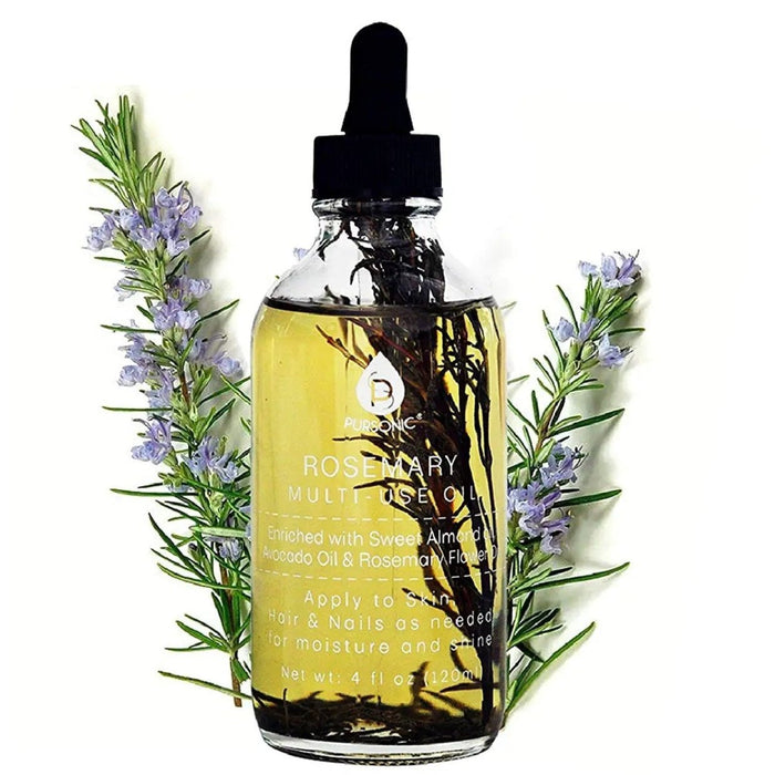 Pursonic Rosemary Flower Multi Use Body Oil - 4 Oz