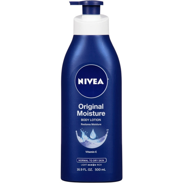 NIVEA ORIGINAL MOISTURE 48 HOUR BODY LOTION 16.9 OZ , LOTION