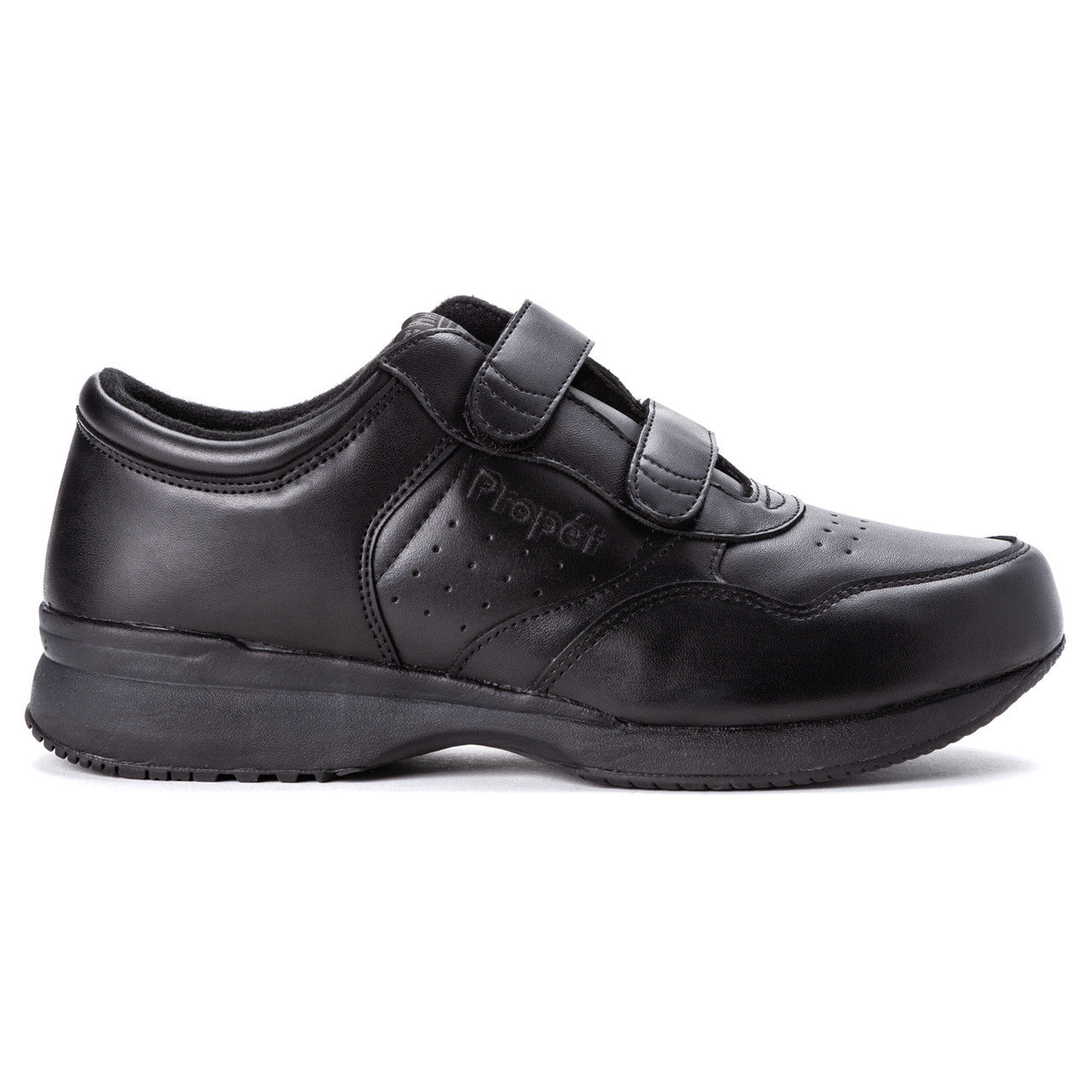 Zapatos para caminar sin cordones con correa LifeWalker de Propet Footwear para hombre, aptos para diabéticos y ortopédicos