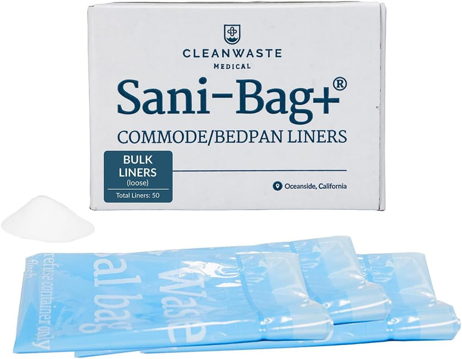 Bolsas sanitarias Cleanwaste Sani-Bag+ con polvo para excrementos