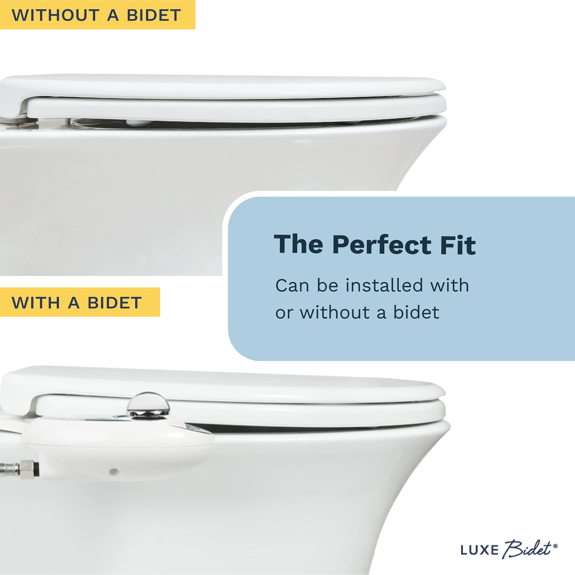 LUXE Comfort Fit Toilet Seat