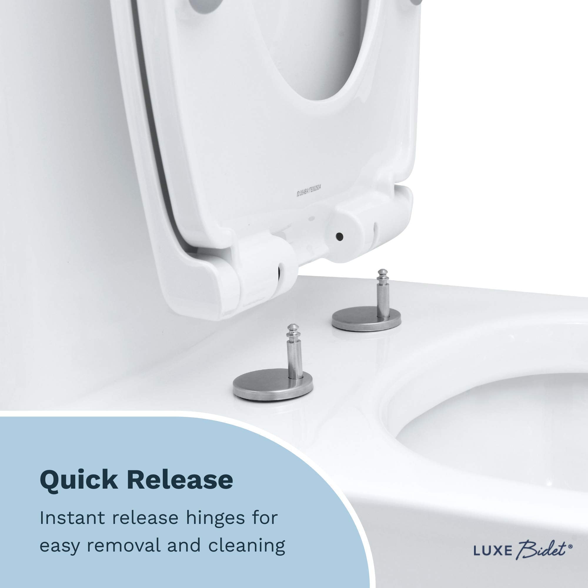 LUXE Comfort Fit Toilet Seat