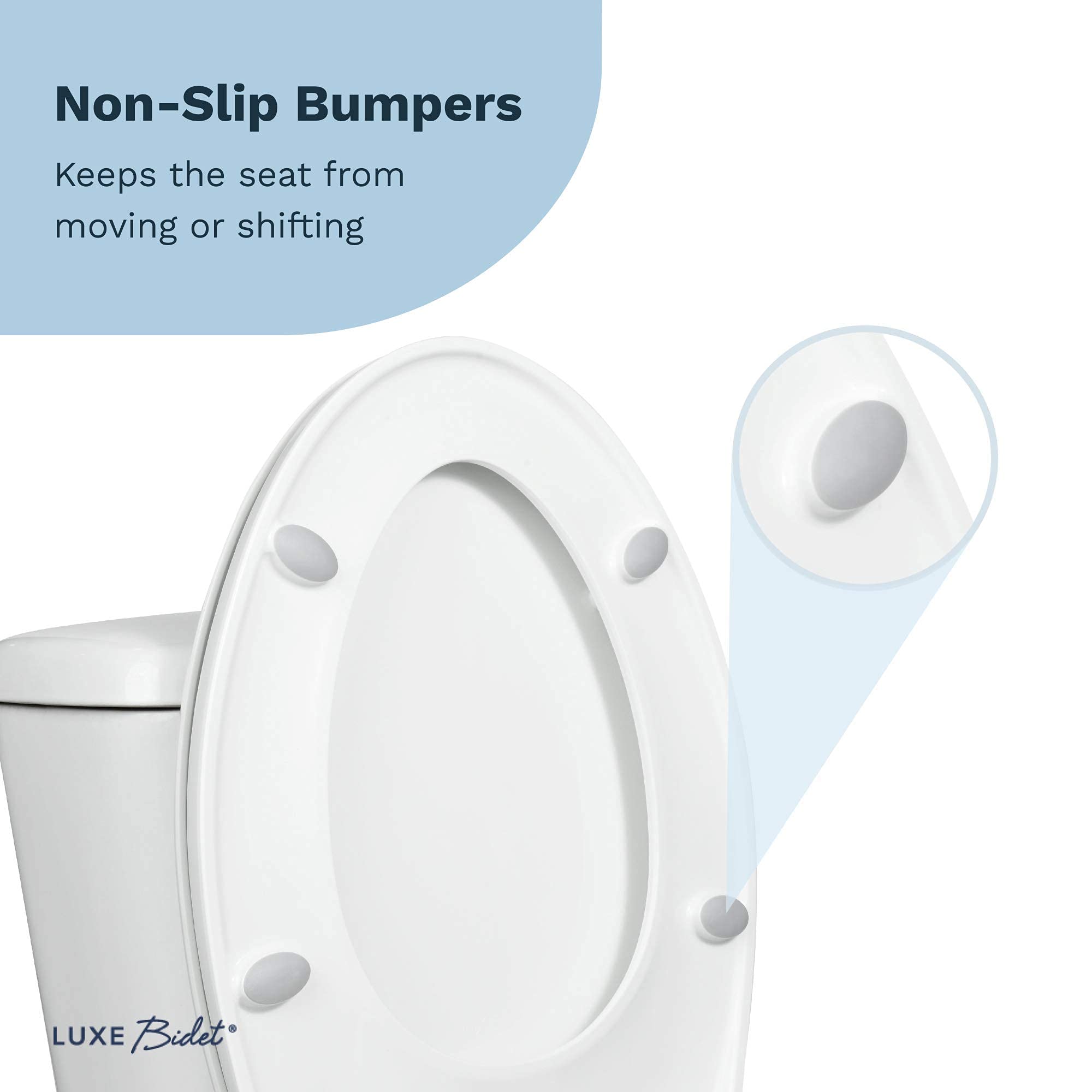 LUXE Comfort Fit Toilet Seat