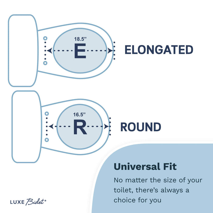 Asiento de inodoro LUXE Comfort Fit