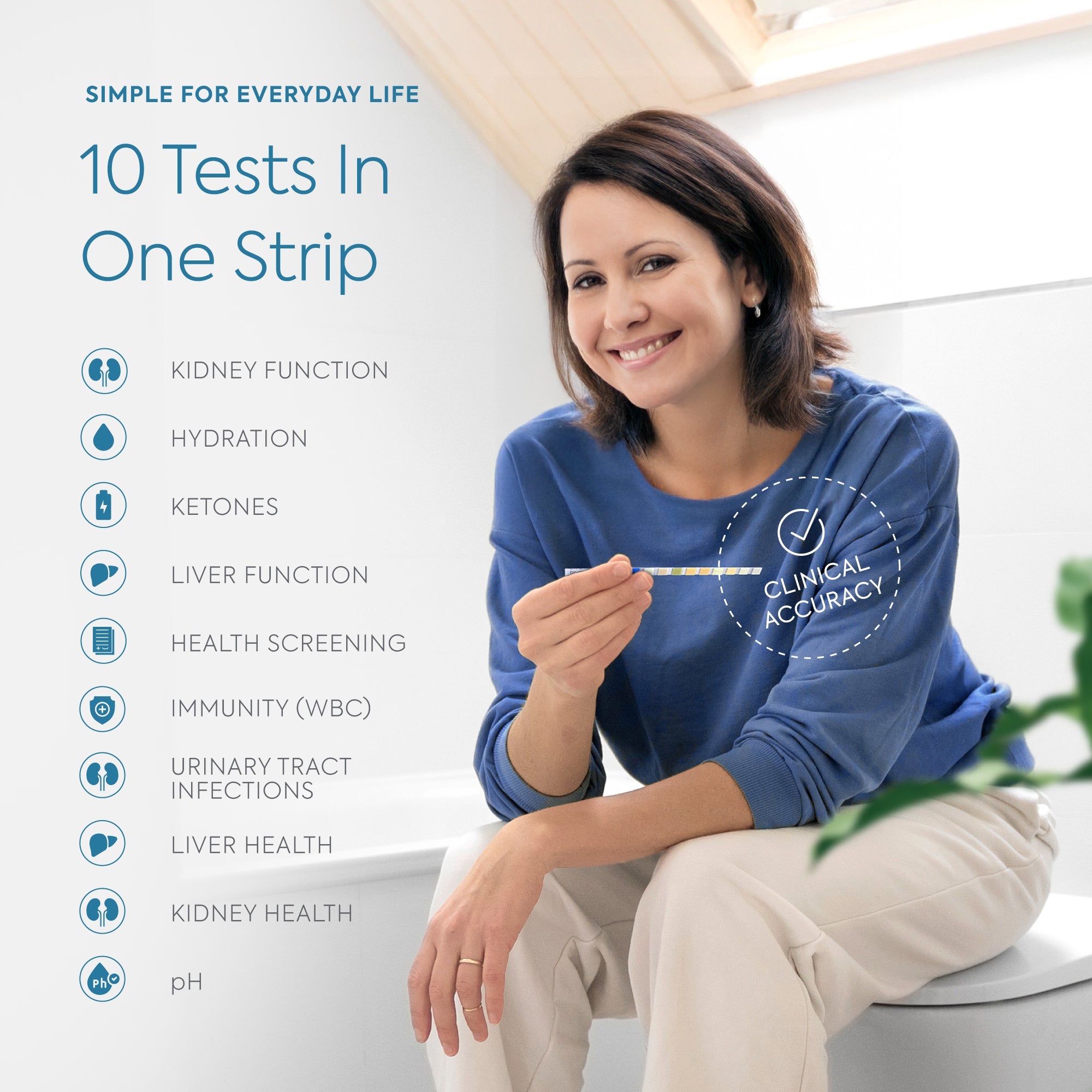 Diagnox URS 14-in-1 Urinalysis Test