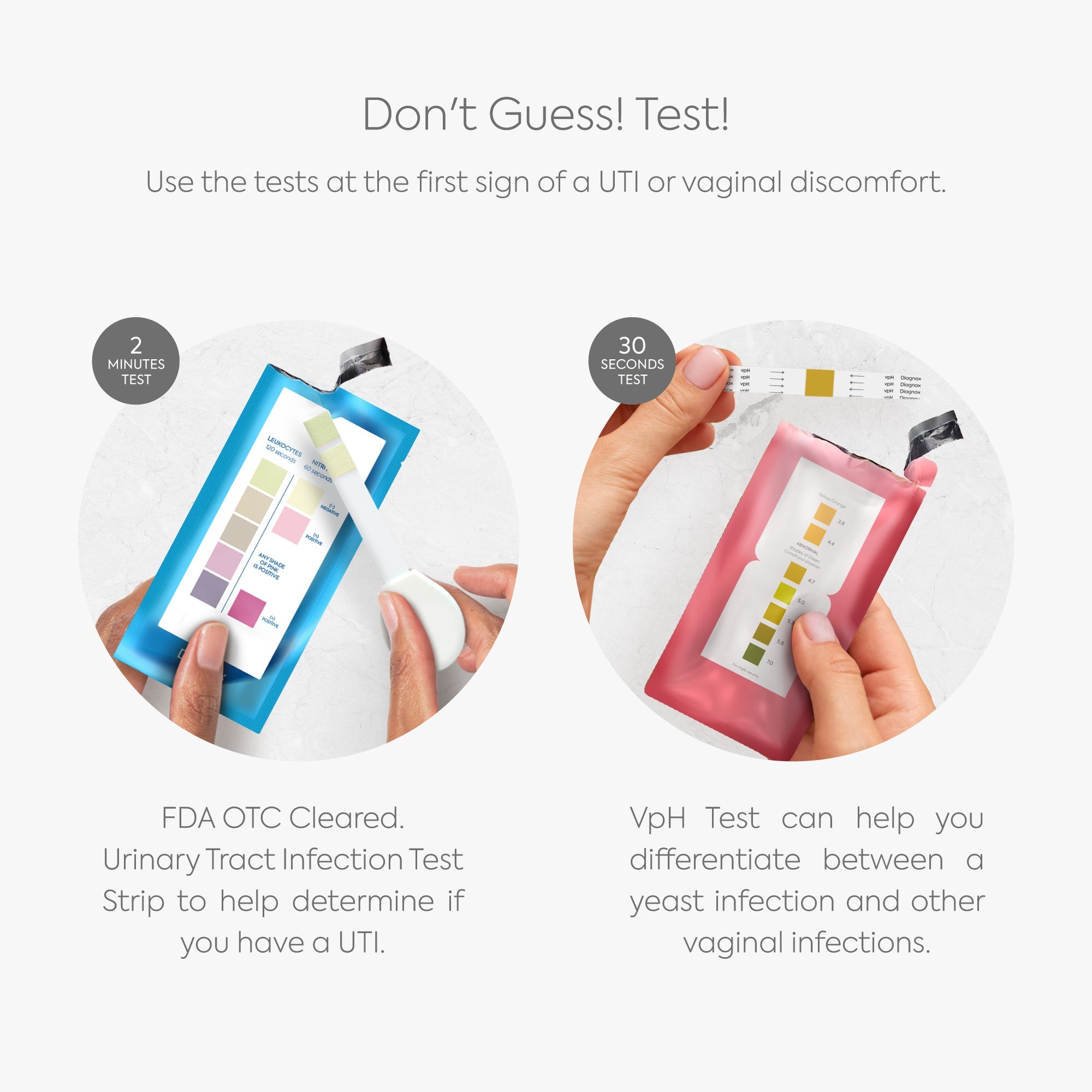 Diagnox UTI and Vaginal pH Bundle