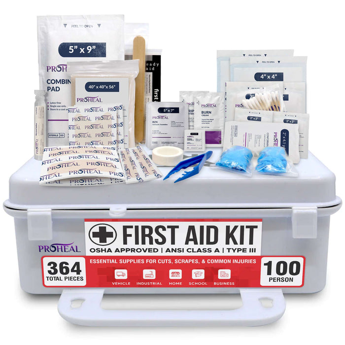 OSHA Compliant First Aid Kit Essentials in a Box