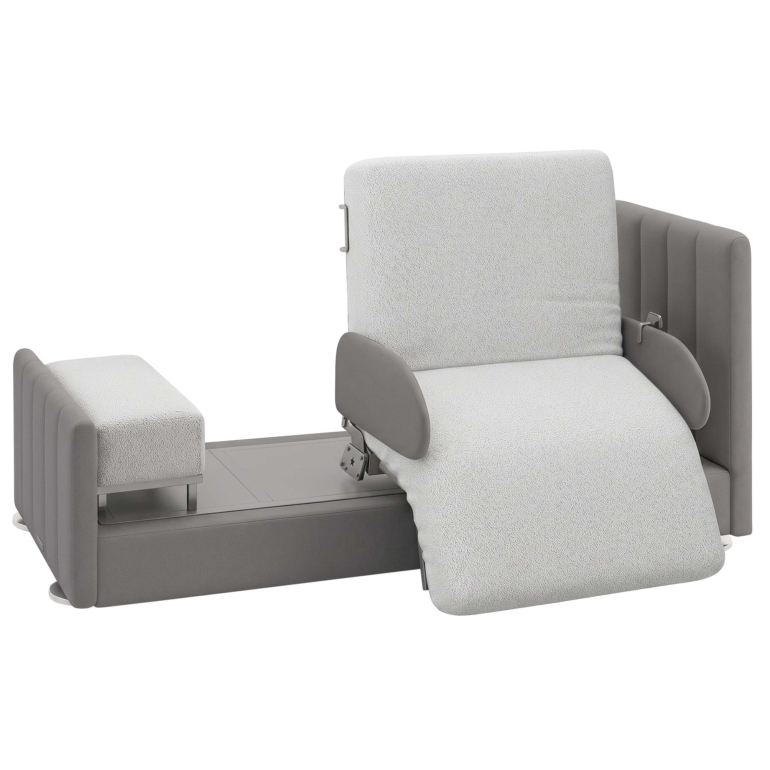 Rotating Hospital Bed, Full Electric Sit To Stand Lift Medical Bed