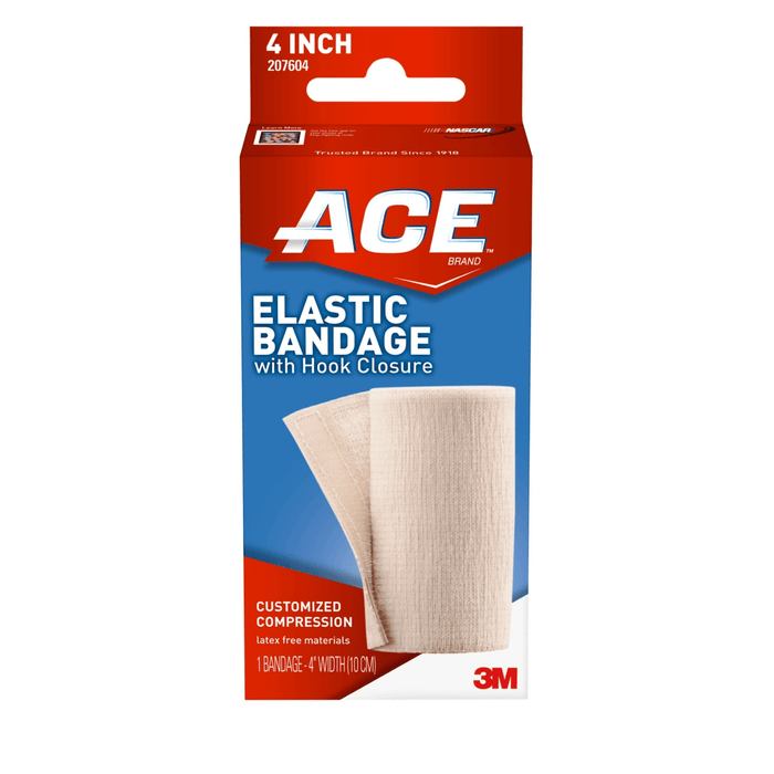 Ace Compression Elastic Bandage with Hook Closure