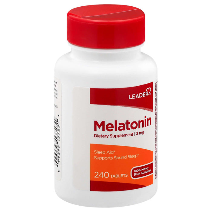 Leader Melatonin 3Mg Tablets