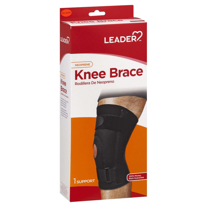 Leader Neoprene Knee Brace Support - Black