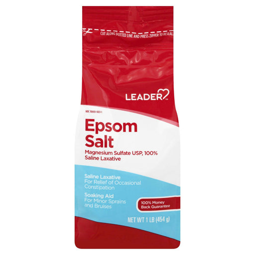 Leader Granules Epsom Salt - 1 Ib