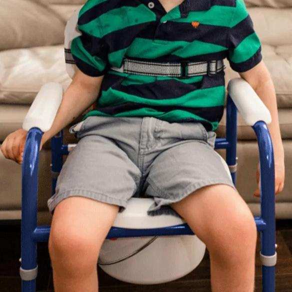 Inspired by Drive Pinniped Pediatric Commode - Blue - Shop Home Med