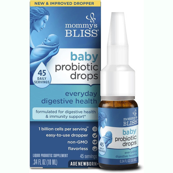 Mommy's Bliss Baby Probiotic Drops Everyday Digestive Health Newborn+