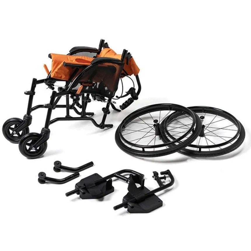 Feather Kids Lightweight Pediatric Wheelchair Weighs Only 12lbs!