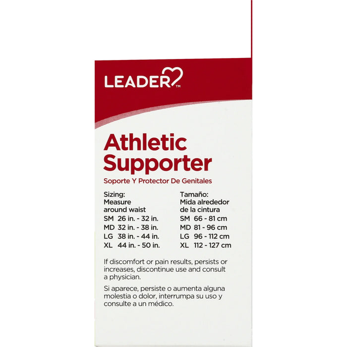 Leader Athletic Supporter White