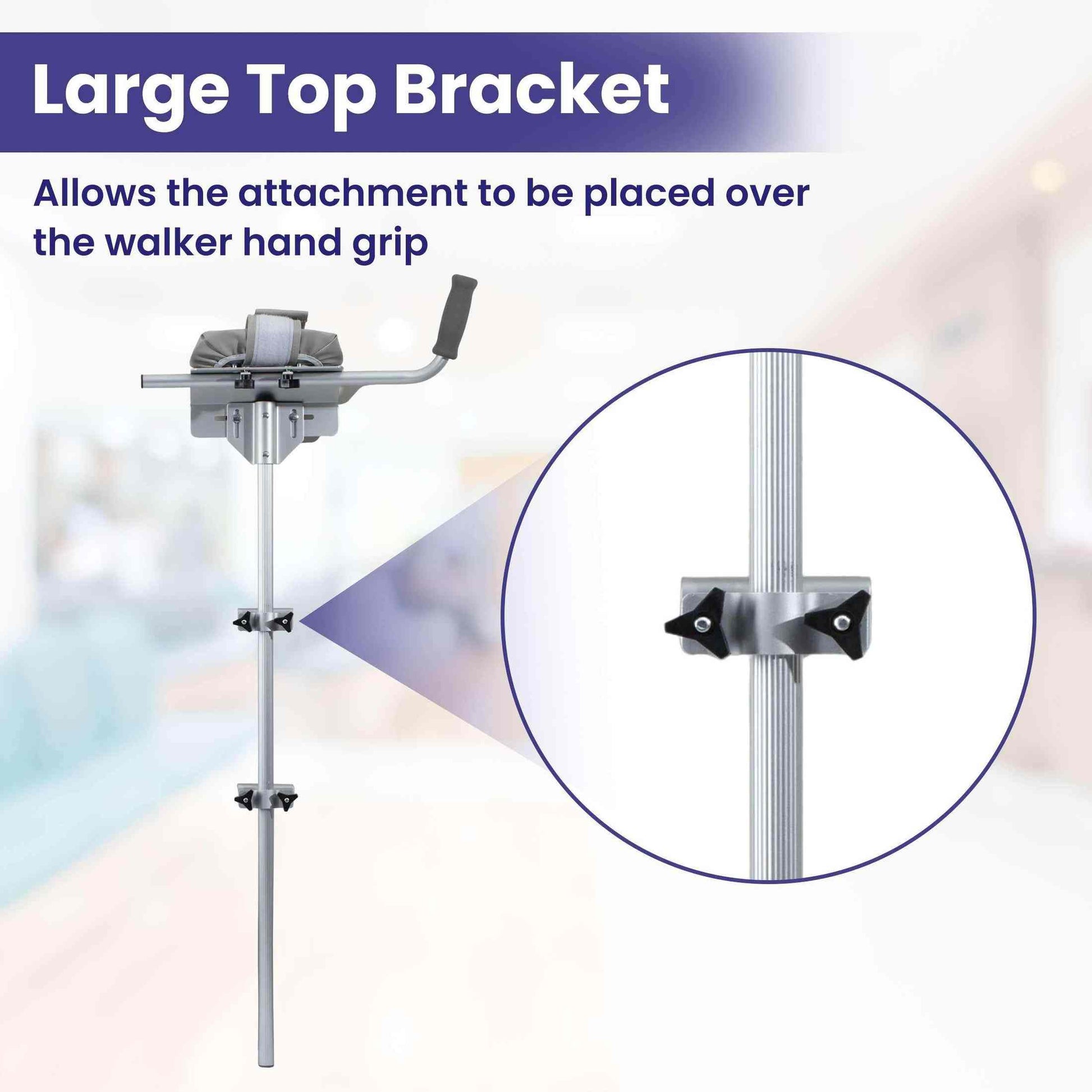 Medacure Platform Padded Arm Support Attachment Walker - Shop Home Med