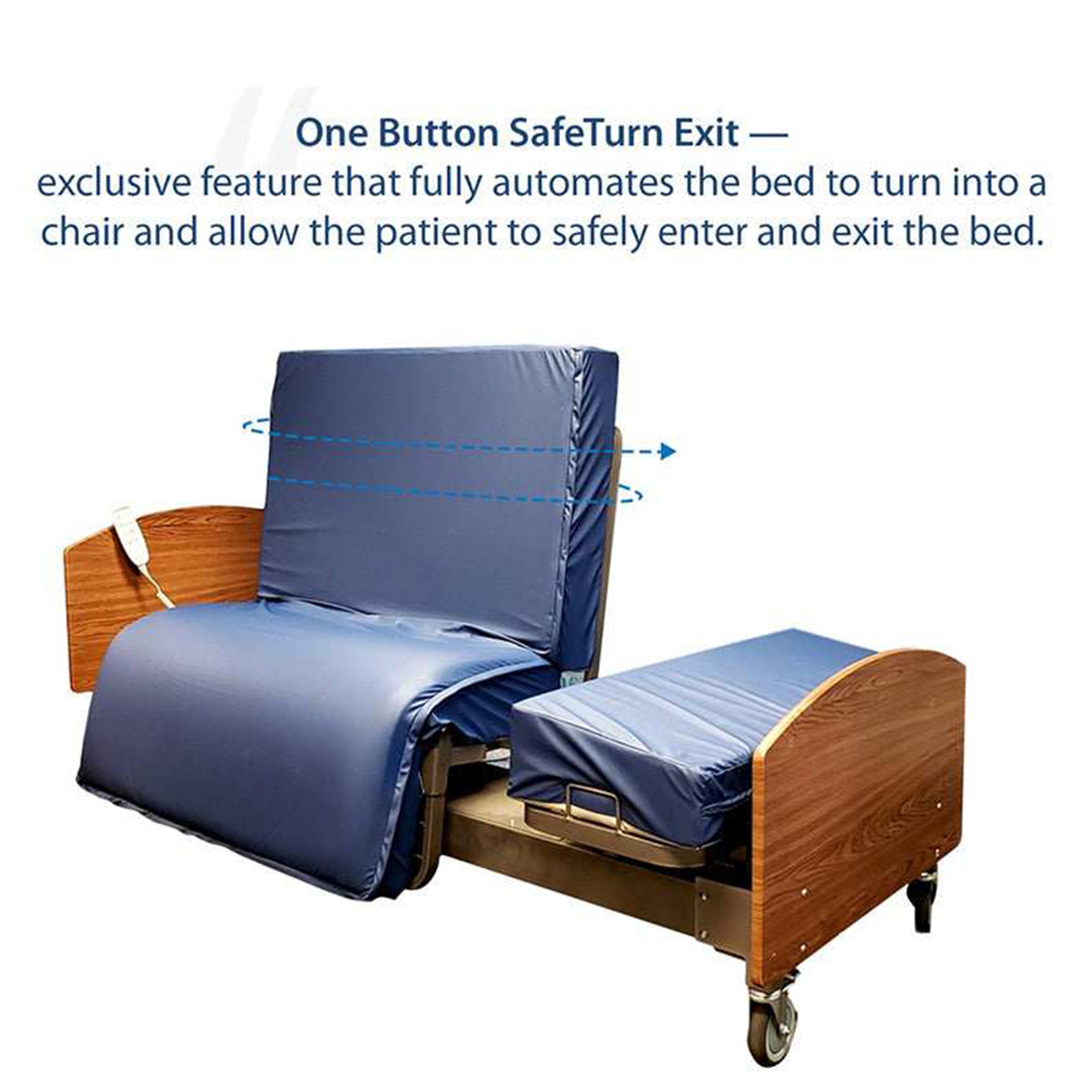 Med-Mizer ActiveCare SafeTurn Rotating Hospital Bed