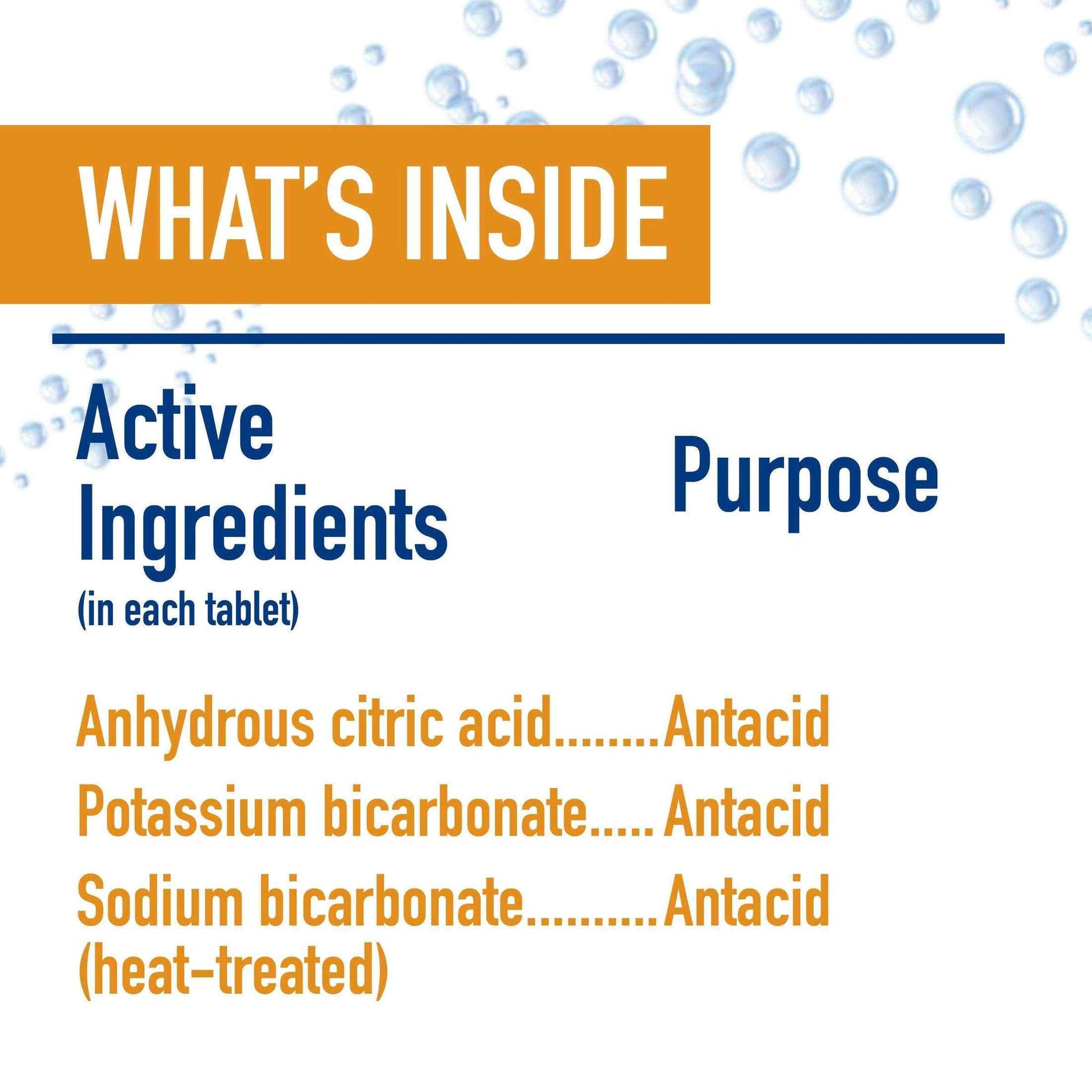 Alka-Seltzer Heartburn Relief Effervescent Tablets Gold - 36 Count - Shop Home Med