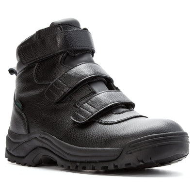 Botas de hombre con correa alta Cliff Walker de Propet Footwear, aptas para diabéticos y ortopédicos
