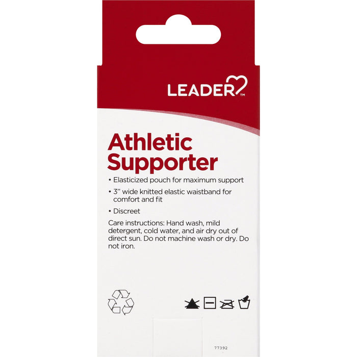 Leader Athletic Supporter White