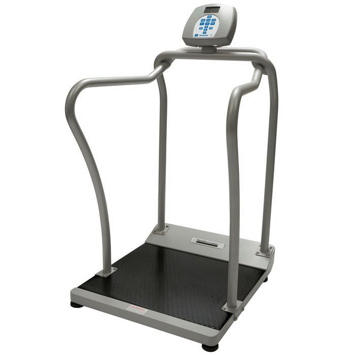 Digital Platform Scale with Handrails