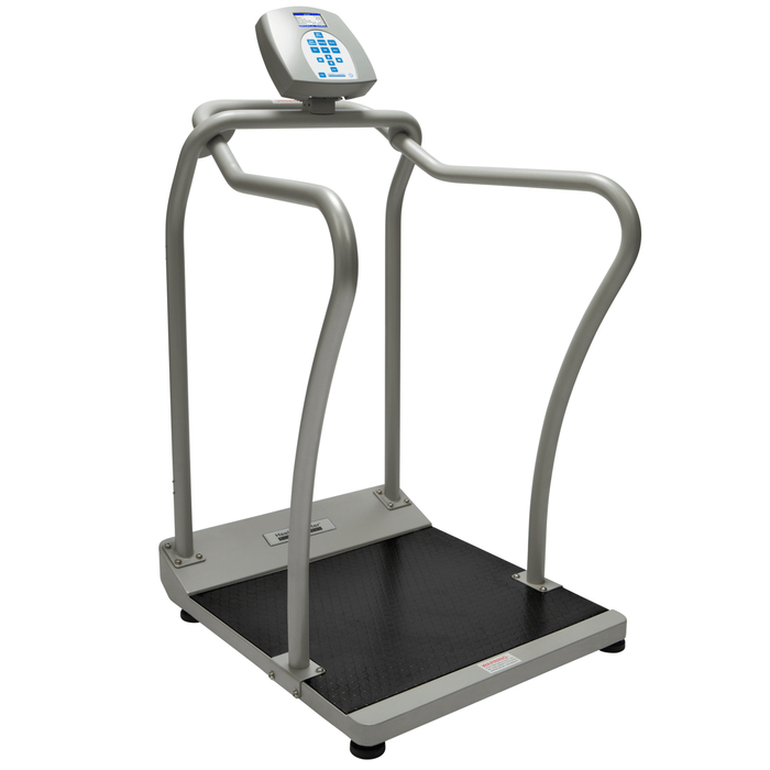 Digital Platform Scale with Handrails