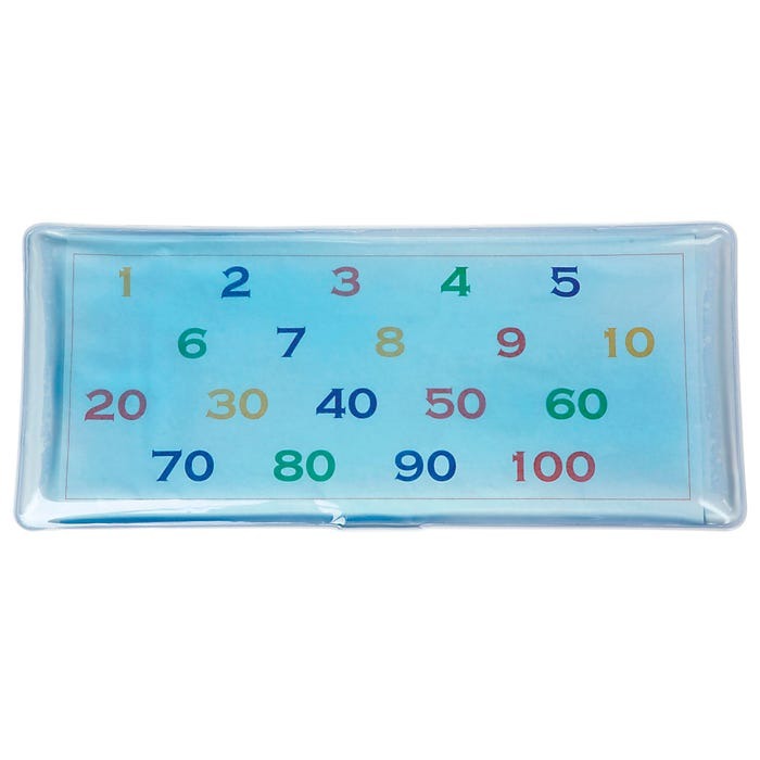 Letter and Number Gel Pad