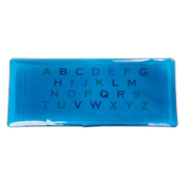 Letter and Number Gel Pad