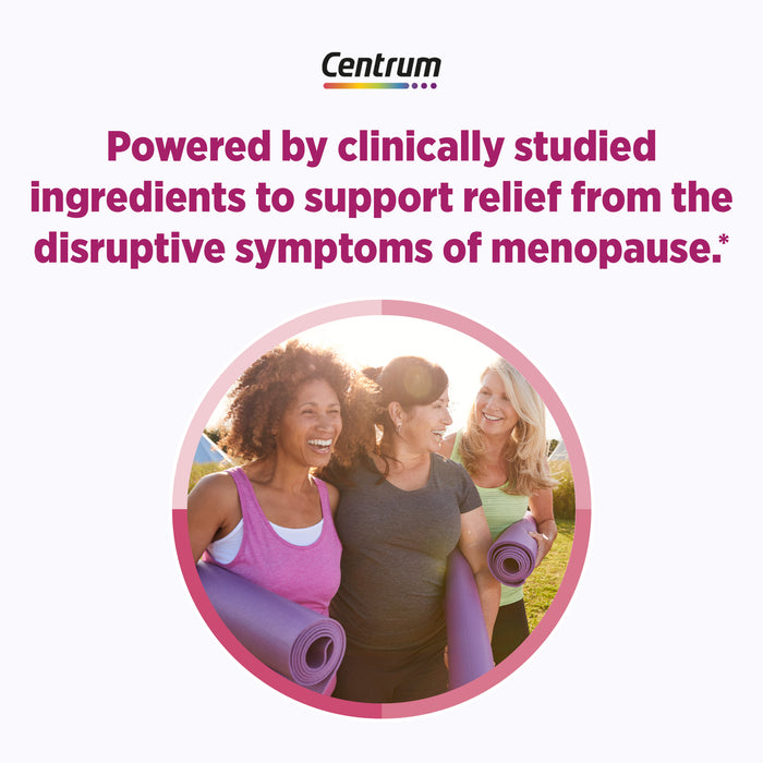 Centrum Menopause & Hot Flash Support Multivitamin - 30 Ct