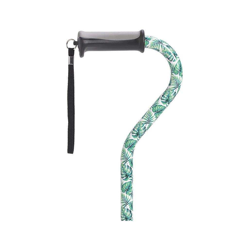 Drive Medical Adjustable Height Offset Handle Cane with Gel Hand Grip - Shop Home Med