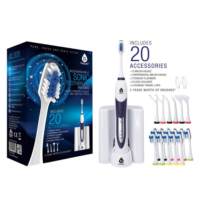 Pursonic Sonic Movement Rechargeable Electric Toothbrush