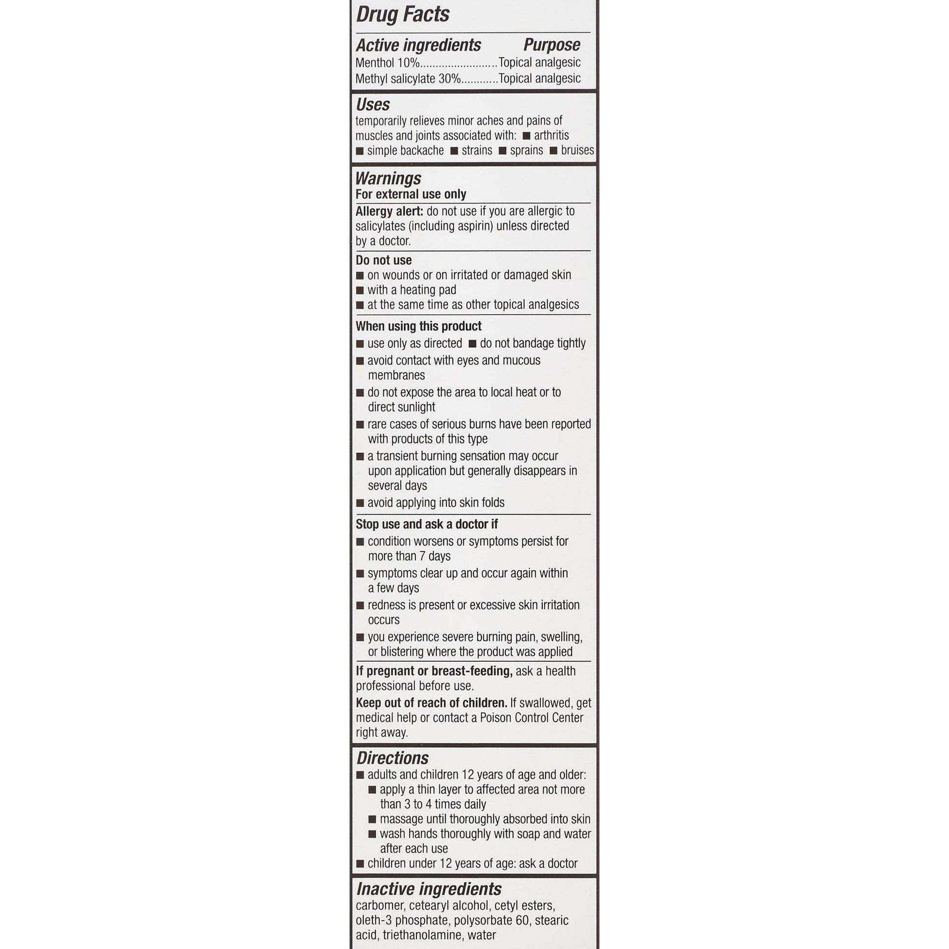 Icy Hot Original Topical Pain Relieving Cream - 1.25 oz - Shop Home Med