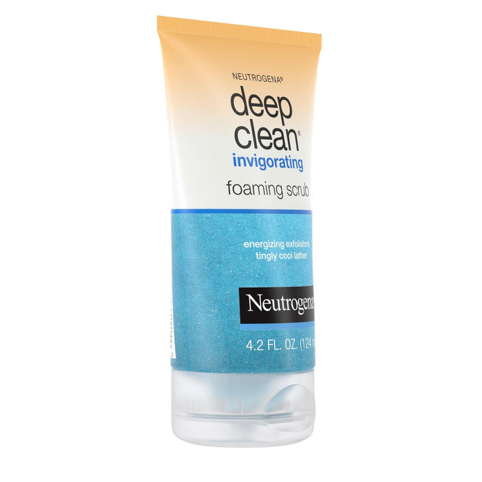 Neutrogena Deep Clean Invigorating Foaming Face Scrub - 4.2 fl oz