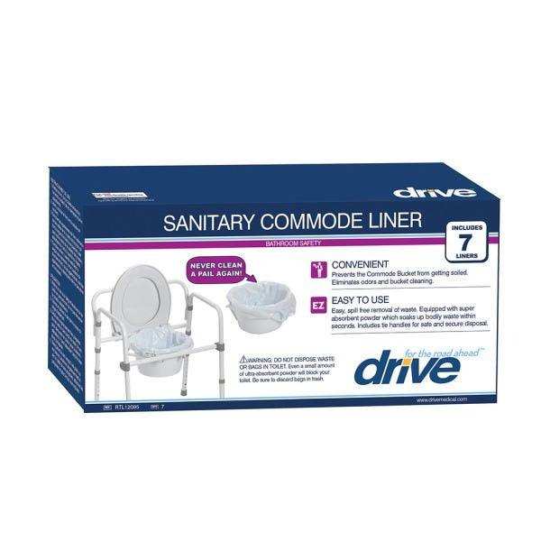 Drive Medical Commode Pail Liner - Pack of 42 - Shop Home Med