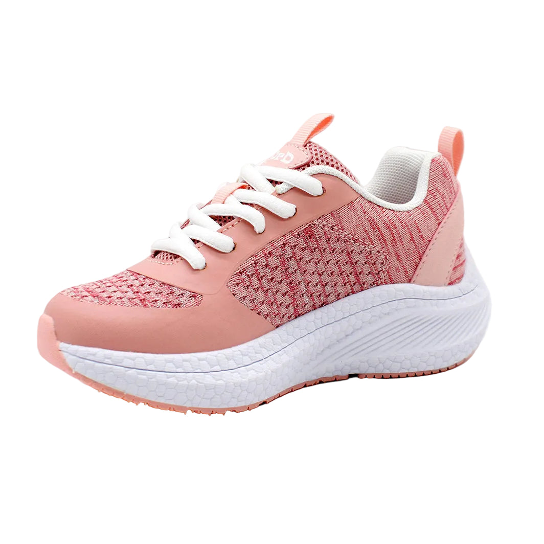 DrD Kids Footwear Targa Pink/White Sneakers Ankle-Foot Orthosis and Orthopedic Friendly