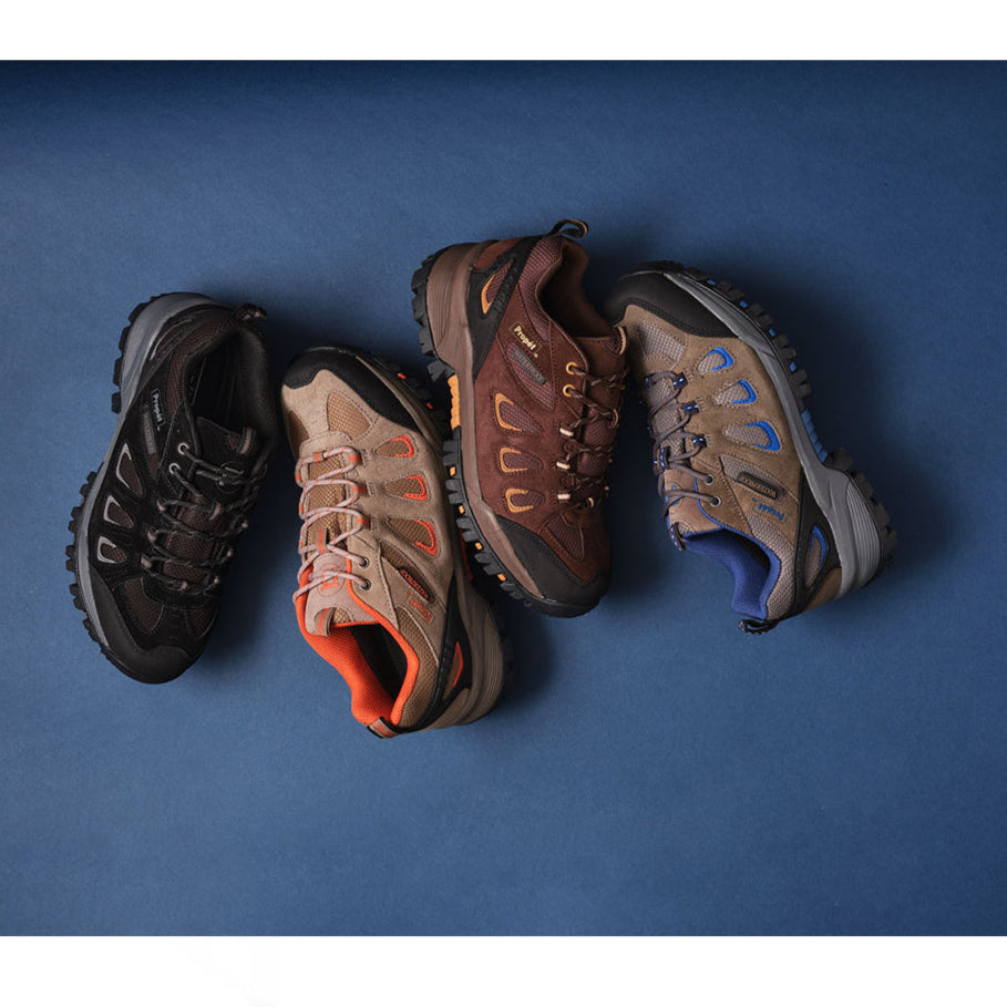 Botas de senderismo bajas Ridge Walker de Propet Footwear para hombre, aptas para diabéticos y ortopédicos