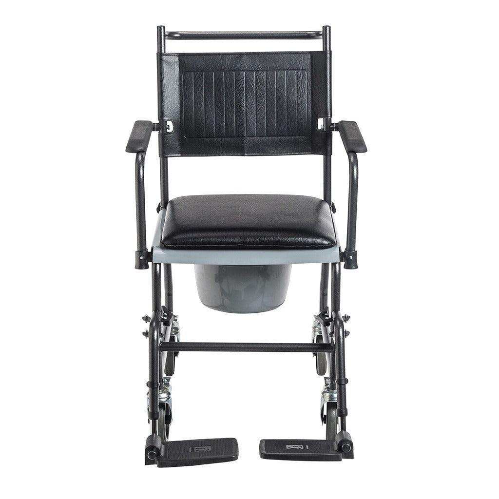 Drive Medical Upholstered Drop Arm Wheeled Commode - Shop Home Med