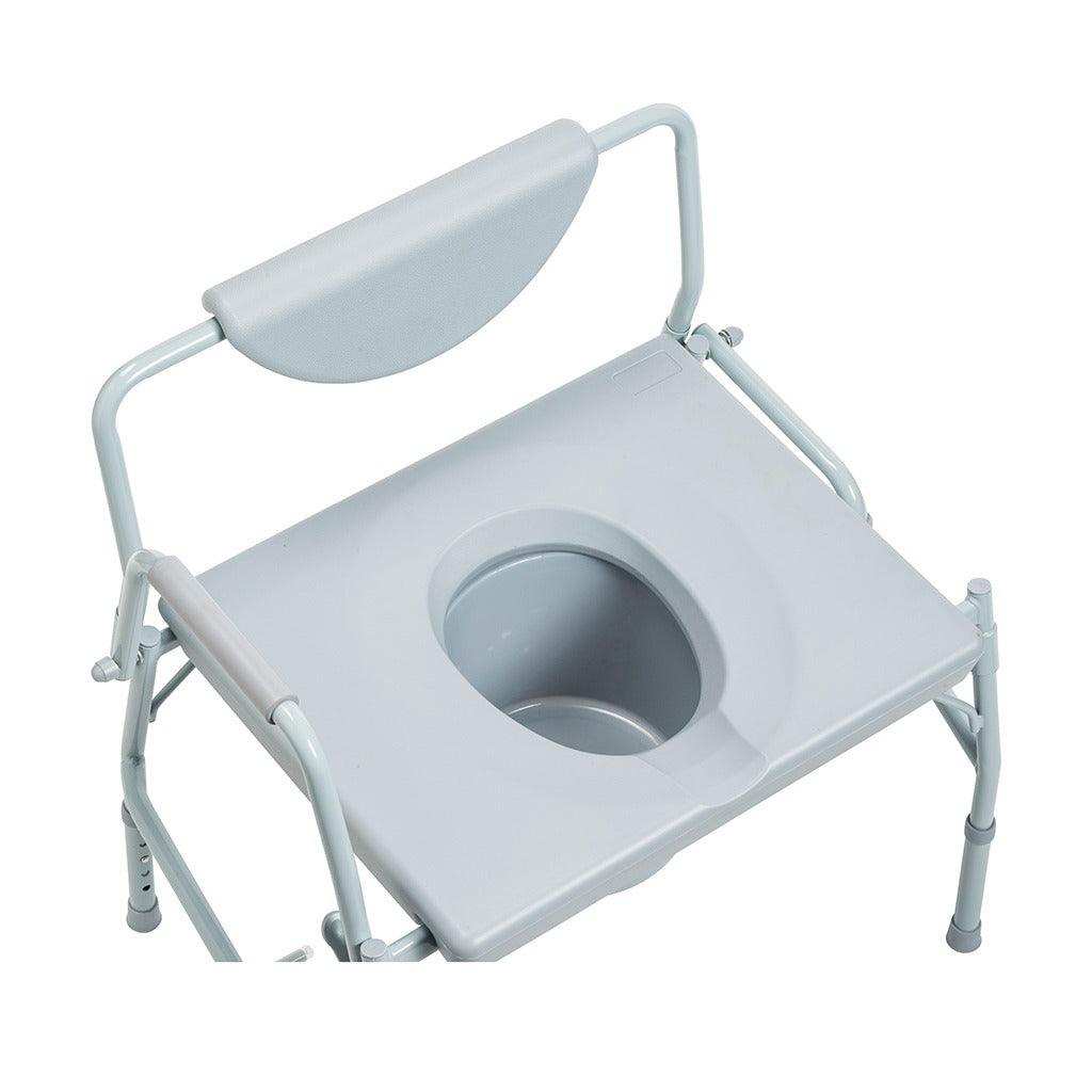 Drive Medical Bariatric Drop Arm Bedside Commode Chair - Shop Home Med