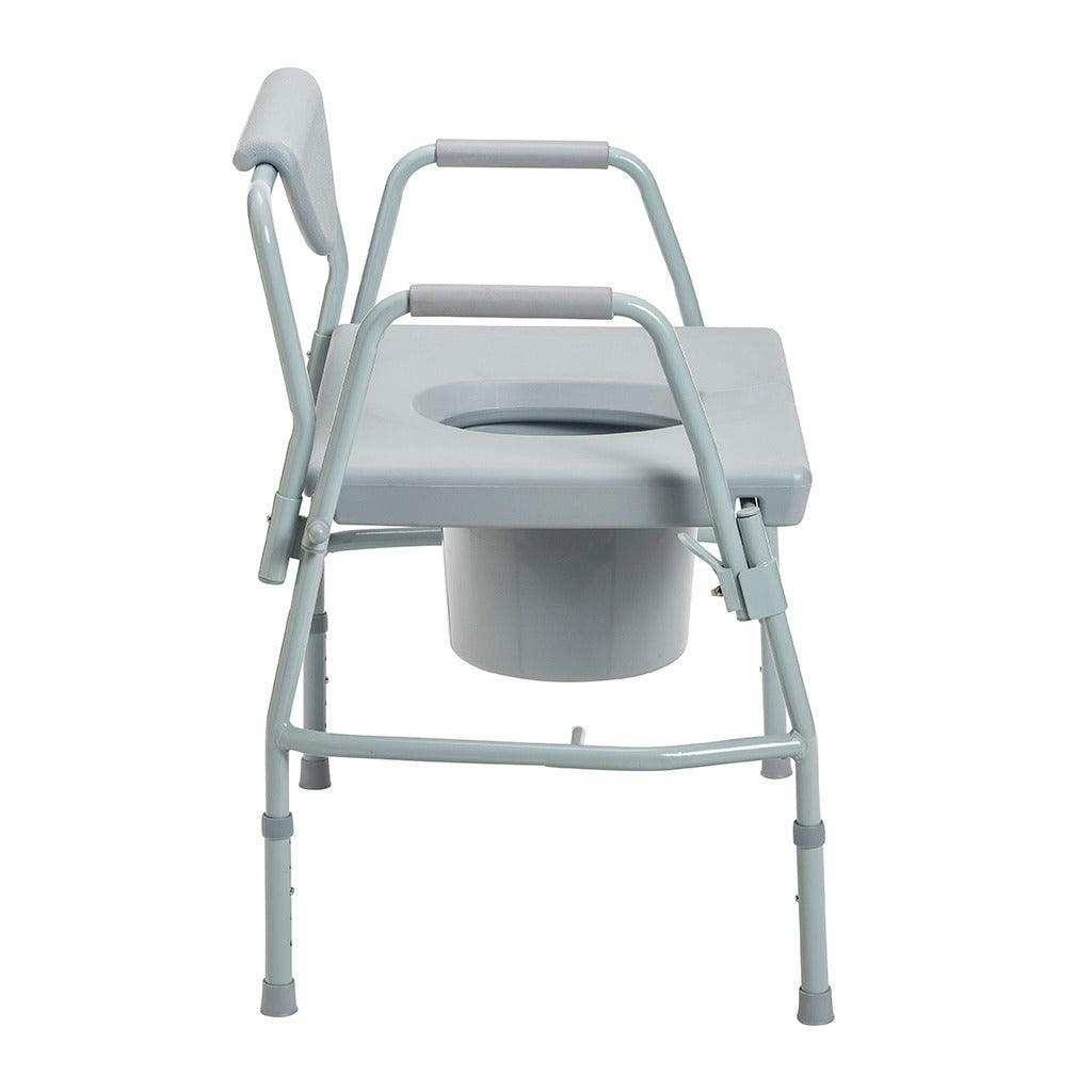 Drive Medical Bariatric Drop Arm Bedside Commode Chair - Shop Home Med