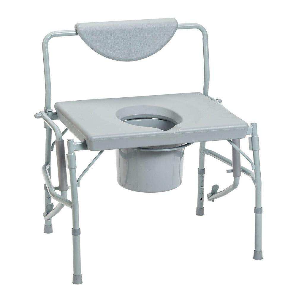 Drive Medical Bariatric Drop Arm Bedside Commode Chair - Shop Home Med