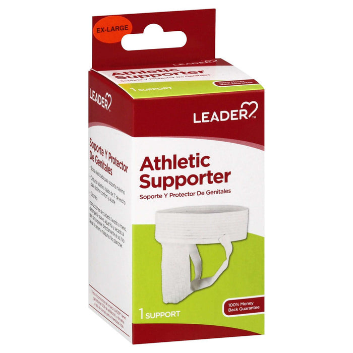 Leader Athletic Supporter White