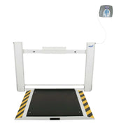 Health o Meter Antimicrobial Wall-Mounted Fold-Up Wheelchair Scale