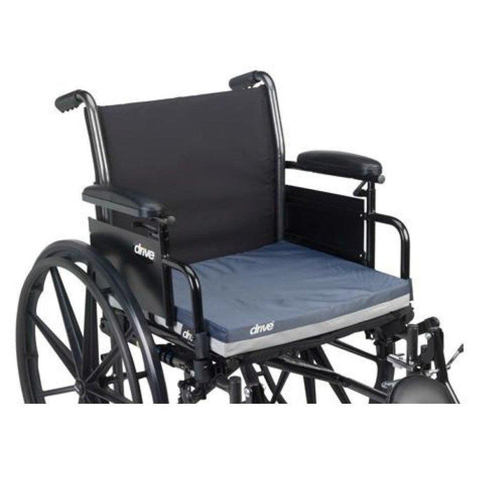 Drive Medical Gel "E" 2 Foam Wheelchair Seat Cushion - Shop Home Med