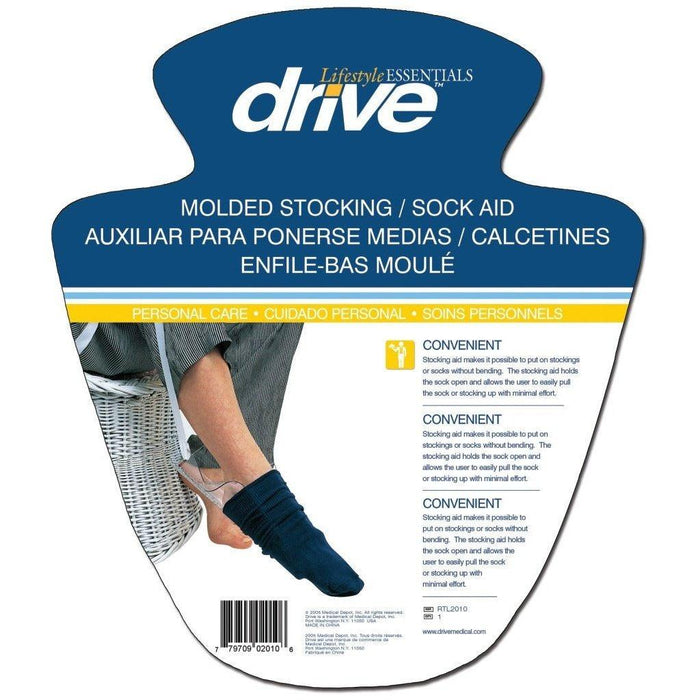 Drive Medical Stocking Aid - Molded Plastic - Shop Home Med