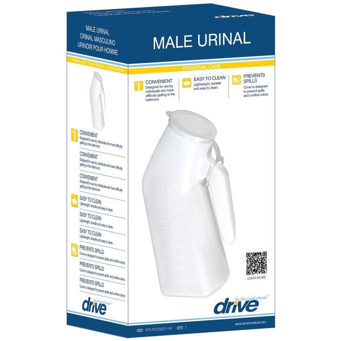 Drive Medical Lifestyle Incontinence Aid Male Urinal - Shop Home Med