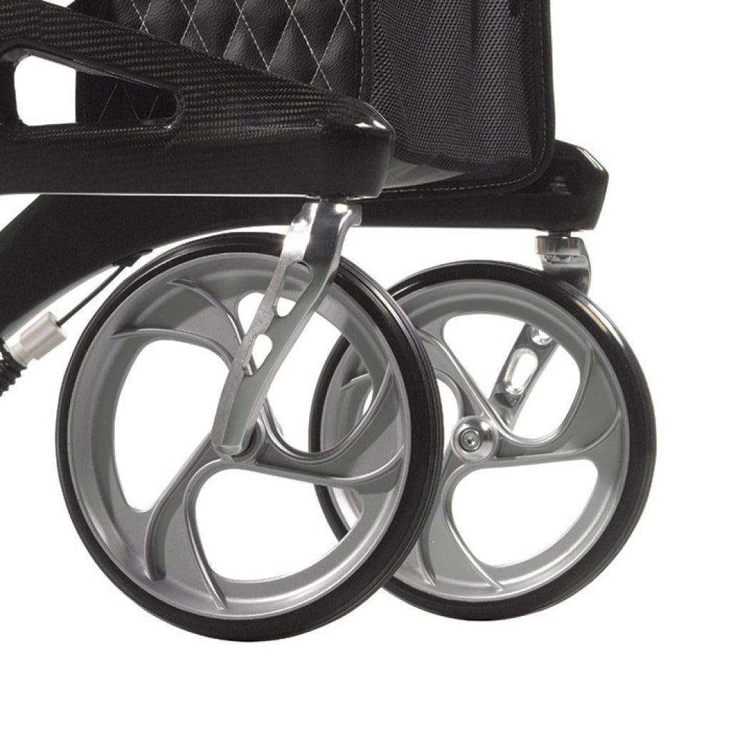 Drive Medical Nitro Elite CF Carbon Fiber Rollator Walker - Black - Shop Home Med