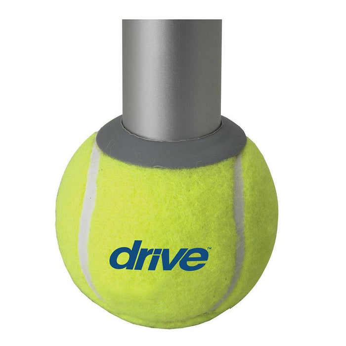 Drive Medical Walker Rear Tennis Ball Glides with Glide Pads - 1 Pair